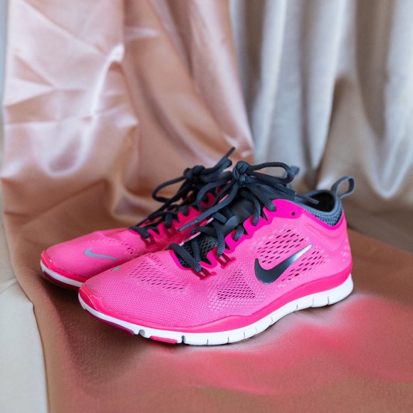 Nike Free 5.0 TR Fit 4 Sneakers Pink Size 7.5 - Picture 4 of 8